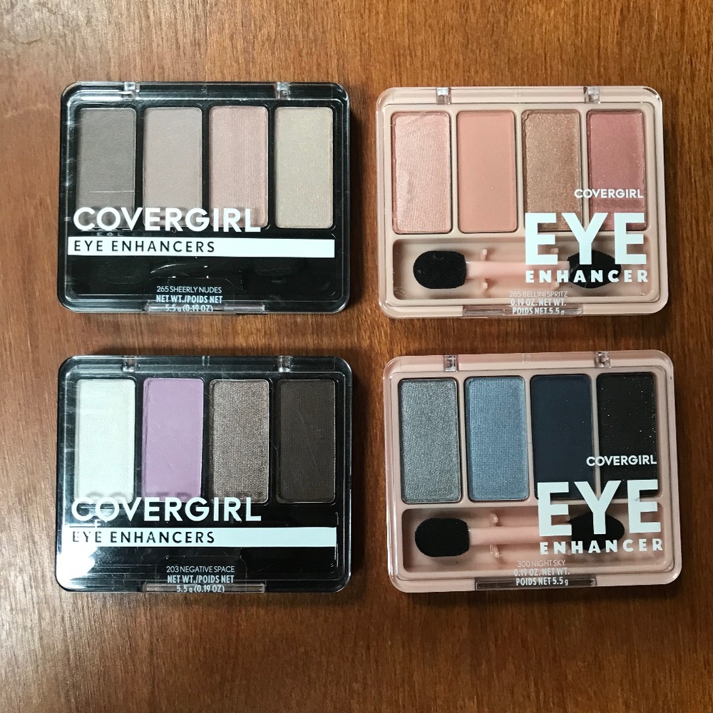 Covergirl Eye Enhancer Net Wt. 0.19 oz Bundle of 4 New